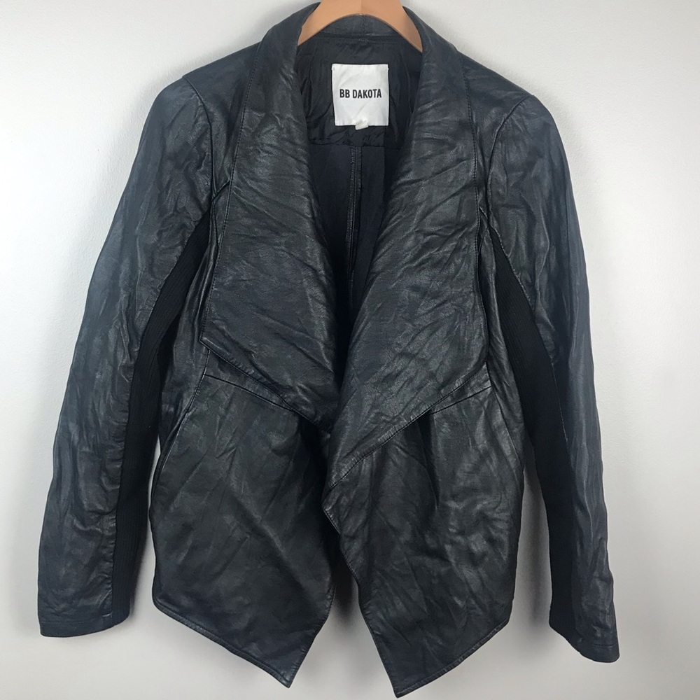 4x$35** BB DAKOTA Black faux leather Woman